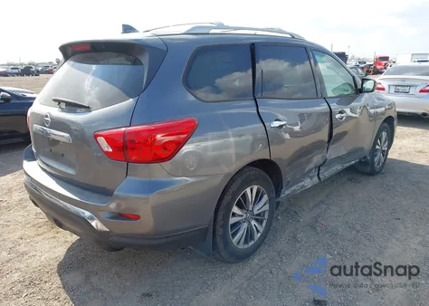 2019 Nissan Pathfinder S из США, поврежденный, VIN 5N1DR2MNXKC606315